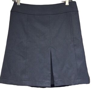 LOFT midi navy blue skirt, size 6